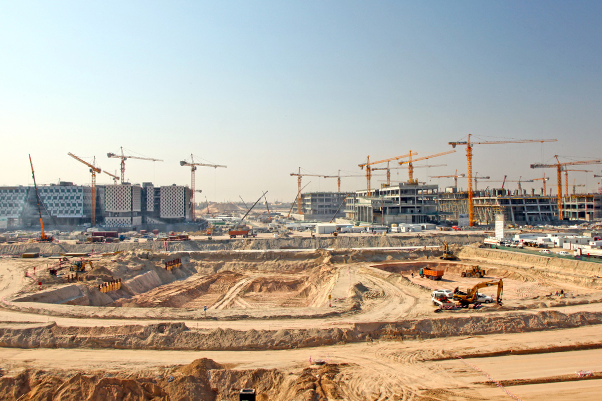 Building the elements of life.