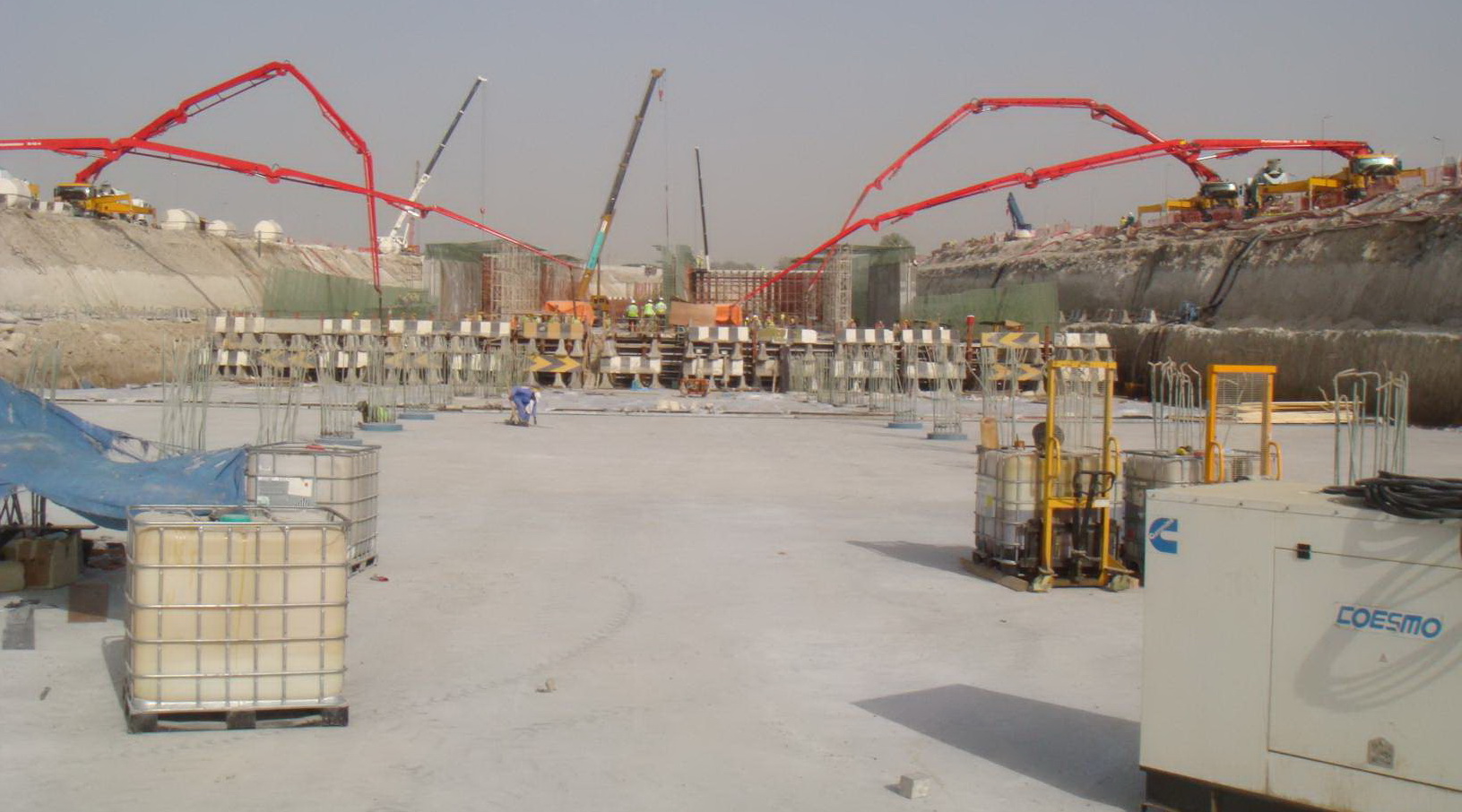 Building the elements of life.